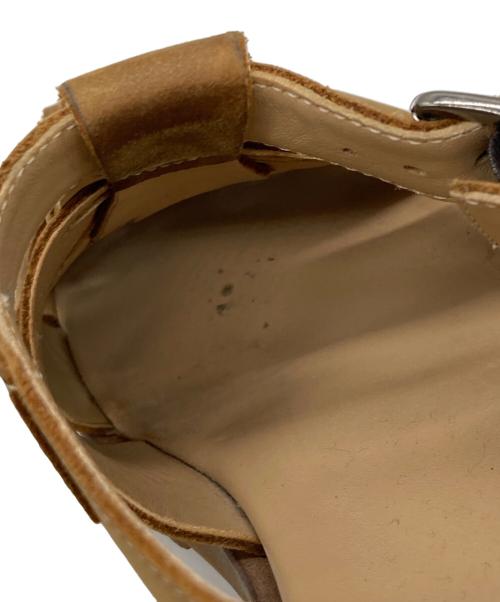 PARABOOT（パラブーツ）PARABOOT (パラブーツ) PACIFIC/SPORT レザーサンダル MIEL-NUB TERRE（アースブラウン） サイズ:41の古着・服飾アイテム