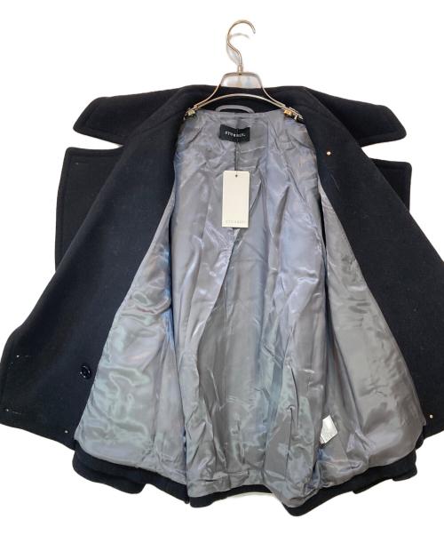 STUMBLY（スタンブリ―）STUMBLY (スタンブリ―) 別注 BIG SILHOUETTE PEA JA/ビッグシルエットピー  ブラック サイズ:M 未使用品の古着・服飾アイテム