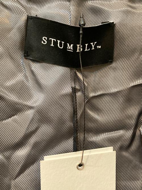 STUMBLY（スタンブリ―）STUMBLY (スタンブリ―) 別注 BIG SILHOUETTE PEA JA/ビッグシルエットピー  ブラック サイズ:M 未使用品の古着・服飾アイテム