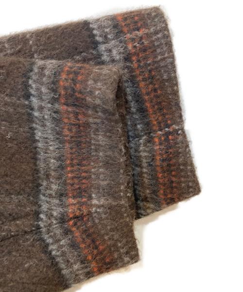 JOURNAL STANDARD relume（ジャーナルスタンダード レリューム）JOURNAL STANDARD relume (ジャーナルスタンダード レリューム) 尾州ウールシャギーミドルコート ブラウン サイズ:Free 未使用品の古着・服飾アイテム