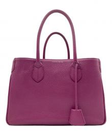 A.D.M.J.（エーディーエムジェイ）の古着「SHRINKLEATHER TOTEBAG」｜パープル