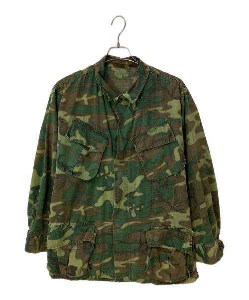US ARMY（ユーエスアーミー）US ARMY (ユーエスアーミー) 60s ERDL Jungle Fatigue Jacket カーキ サイズ:-の古着・服飾アイテム