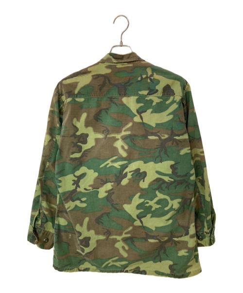 US ARMY（ユーエスアーミー）US ARMY (ユーエスアーミー) 60s ERDL Jungle Fatigue Jacket カーキ サイズ:-の古着・服飾アイテム