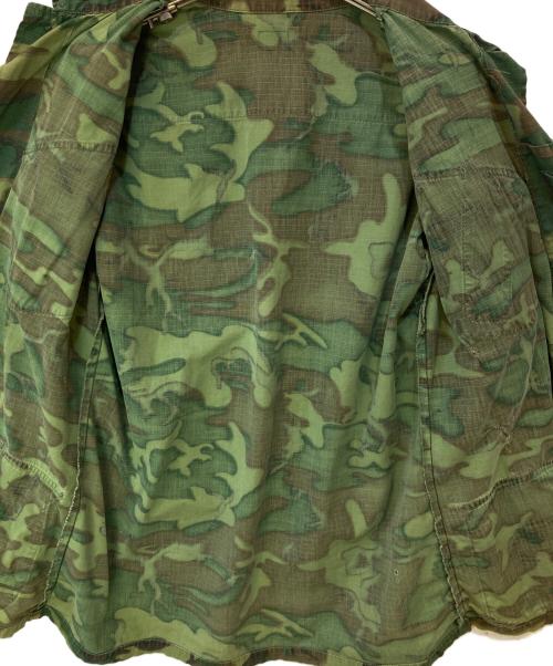 US ARMY（ユーエスアーミー）US ARMY (ユーエスアーミー) 60s ERDL Jungle Fatigue Jacket カーキ サイズ:-の古着・服飾アイテム