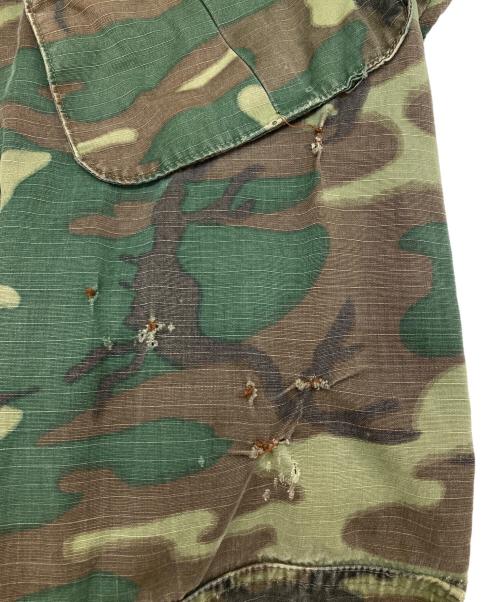 US ARMY（ユーエスアーミー）US ARMY (ユーエスアーミー) 60s ERDL Jungle Fatigue Jacket カーキ サイズ:-の古着・服飾アイテム