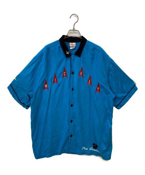 Disney STORE（ディズニーストア）Disney STORE (ディズニーストア) ボーリングシャツ ブルー サイズ:Mの古着・服飾アイテム
