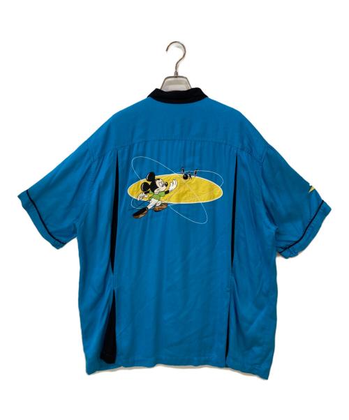 Disney STORE（ディズニーストア）Disney STORE (ディズニーストア) ボーリングシャツ ブルー サイズ:Mの古着・服飾アイテム