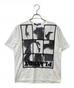 JUNYA WATANABE MANジュンヤワタナベマン）の古着「綿天竺 製品プリント T010 プリントTシャツ」｜ホワイト