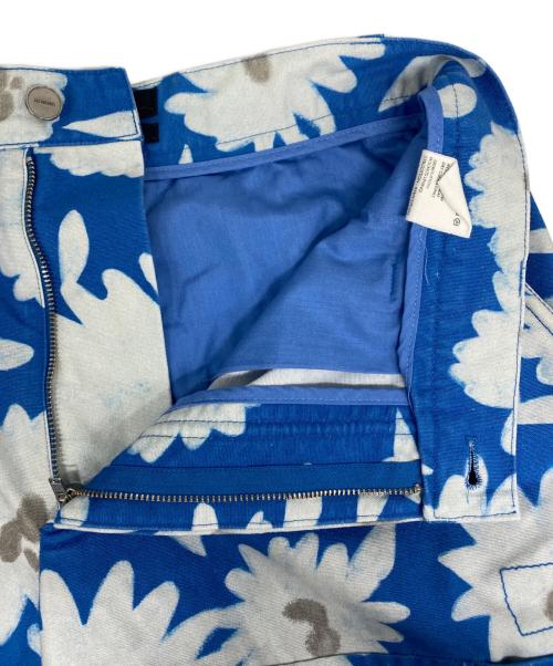jacquemus（ジャックムス）jacquemus (ジャックムス) SS22 LE SHORT GIARDINO SHORTS ブルー×ホワイト サイズ:48の古着・服飾アイテム