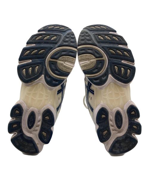 asics（アシックス）asics (アシックス) GEL-NIMBUS 9ローカットスニーカー ブルー×ホワイト サイズ:US11の古着・服飾アイテム