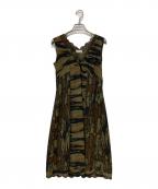 hystericsヒステリックス）の古着「カモフラノースリーブワンピース」｜カーキ