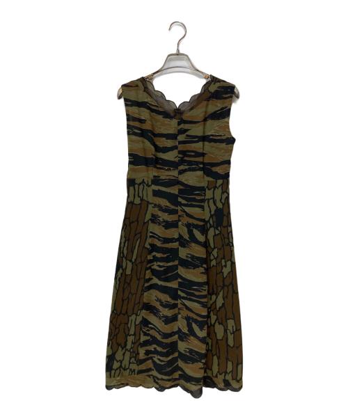 hysterics（ヒステリックス）hysterics (ヒステリックス) カモフラノースリーブワンピース カーキ サイズ:FREEの古着・服飾アイテム
