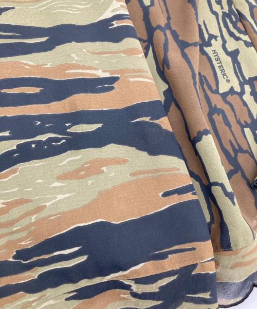 hysterics（ヒステリックス）hysterics (ヒステリックス) カモフラノースリーブワンピース カーキ サイズ:FREEの古着・服飾アイテム