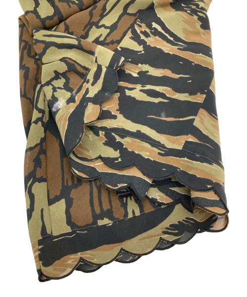 hysterics（ヒステリックス）hysterics (ヒステリックス) カモフラノースリーブワンピース カーキ サイズ:FREEの古着・服飾アイテム