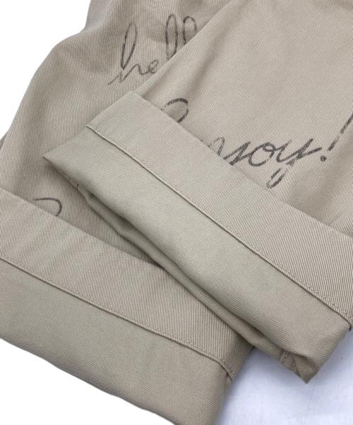 FRAMeWORK（フレームワーク）FRAMeWORK (フレームワーク) DRAWING CHINO PANTS ベージュ サイズ:40の古着・服飾アイテム