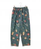 manipuriマニプリ）の古着「スカーフプリント パンツ」｜グレー