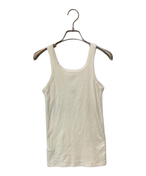 BASERANGE（ベースレンジ）BASERANGE (ベースレンジ) HEART TANK ホワイト サイズ:Mの古着・服飾アイテム