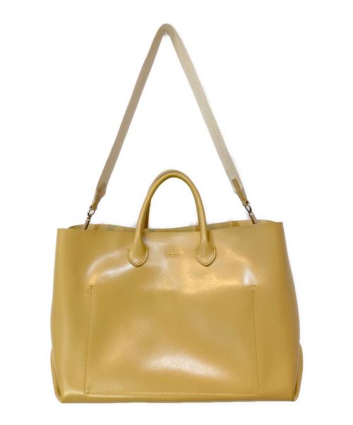 YAHKI（ヤーキ）YAHKI (ヤーキ) Spick and Span (スピックアンドスパン) Wフェイストート バッグ ベージュ サイズ:-の古着・服飾アイテム