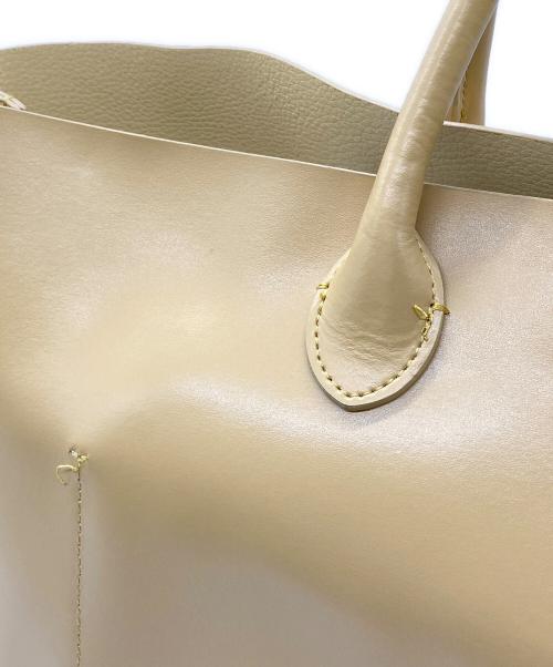 YAHKI（ヤーキ）YAHKI (ヤーキ) Spick and Span (スピックアンドスパン) Wフェイストート バッグ ベージュ サイズ:-の古着・服飾アイテム