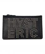 Hysteric Glamourヒステリックグラマー）の古着「ロゴスタッズ フラグメントケース」｜ブラック