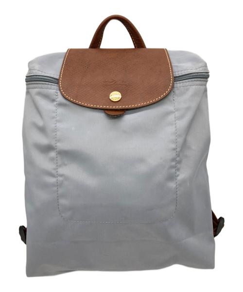LONGCHAMP（ロンシャン）LONGCHAMP (ロンシャン) ルプリアージュバックパック グレー サイズ:-の古着・服飾アイテム