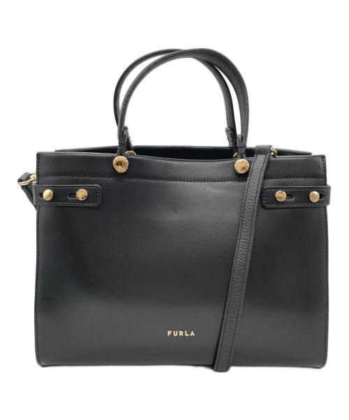 FURLA（フルラ）FURLA (フルラ) LADY M M TOTE バッグ ブラック サイズ:-の古着・服飾アイテム