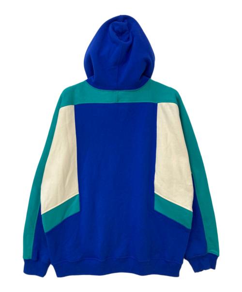 SUPREME（シュプリーム）SUPREME (シュプリーム) 20SS Color Blocked Zip Up Hooded Sweatshirt Royal サイズ:Lの古着・服飾アイテム