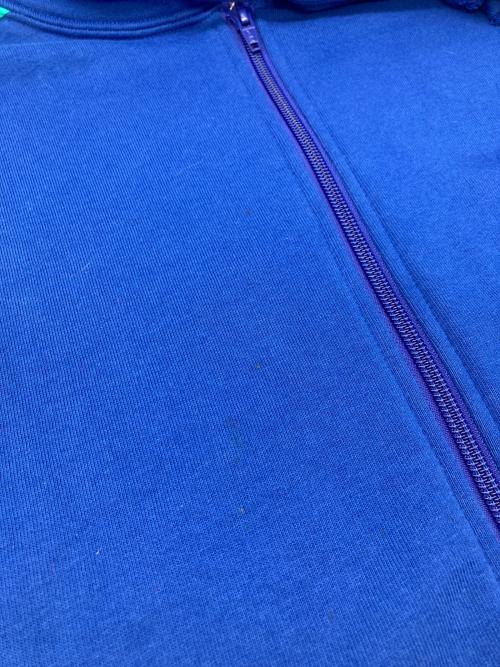 SUPREME（シュプリーム）SUPREME (シュプリーム) 20SS Color Blocked Zip Up Hooded Sweatshirt Royal サイズ:Lの古着・服飾アイテム