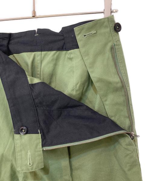 MHL（エムエイチエル）MHL (エムエイチエル) DRY Natural Cotton CANVAS パンツ グリーン サイズ:3の古着・服飾アイテム