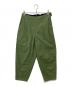 MHL（エムエイチエル）の古着「DRY Natural Cotton CANVAS パンツ」｜グリーン
