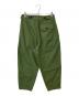 MHL (エムエイチエル) DRY Natural Cotton CANVAS パンツ グリーン サイズ:3：5000円
