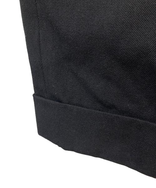 MARGARET HOWELL（マーガレットハウエル）MARGARET HOWELL (マーガレットハウエル) WOOL COTTON TROUSERS ウール コットン トラウザーズ ブラック サイズ:Ⅲの古着・服飾アイテム