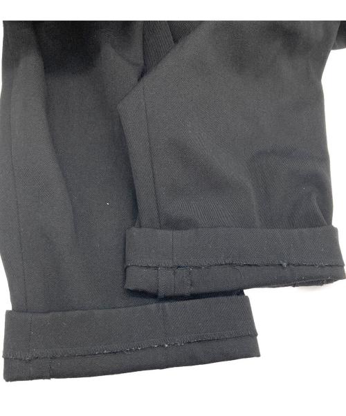 MARGARET HOWELL（マーガレットハウエル）MARGARET HOWELL (マーガレットハウエル) WOOL COTTON TROUSERS ウール コットン トラウザーズ ブラック サイズ:Ⅲの古着・服飾アイテム