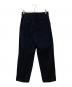 MARGARET HOWELL (マーガレットハウエル) WOOL COTTON TROUSERS ウール コットン トラウザーズ ブラック サイズ:Ⅲ：7000円