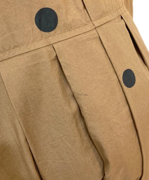 MARGARET HOWELL（マーガレットハウエル）MARGARET HOWELL (マーガレットハウエル) BIG SPOT COTTON 2 ワンピース ブラウン サイズ:Ⅱの古着・服飾アイテム