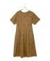 MARGARET HOWELL (マーガレットハウエル) BIG SPOT COTTON 2 ワンピース ブラウン サイズ:Ⅱ：10000円
