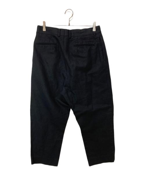 NEAT（ニート）NEAT (ニート) C/L OXFORD 2タックパンツ ブラック サイズ:48の古着・服飾アイテム