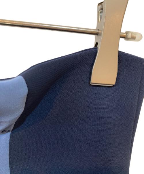 UNITED TOKYO（ユナイテッドトーキョー）UNITED TOKYO (ユナイテッドトーキョー) ラップカラーズワイドパンツ ブルー サイズ:2の古着・服飾アイテム