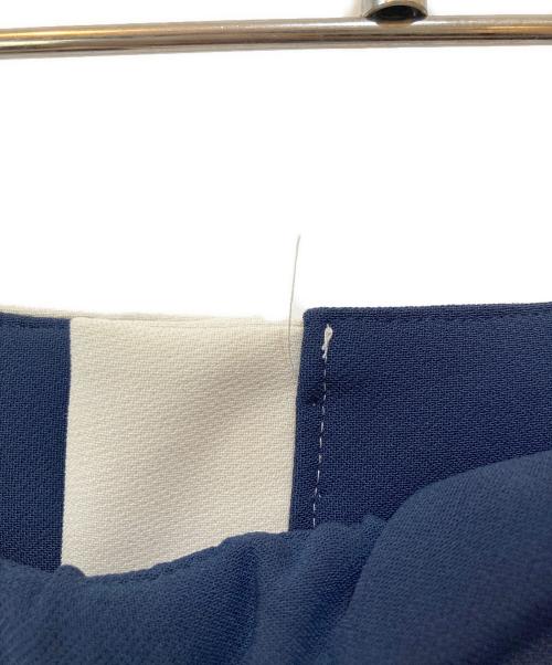 UNITED TOKYO（ユナイテッドトーキョー）UNITED TOKYO (ユナイテッドトーキョー) ラップカラーズワイドパンツ ブルー サイズ:2の古着・服飾アイテム