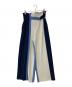 UNITED TOKYO（ユナイテッドトーキョー）の古着「ラップカラーズワイドパンツ」｜ブルー