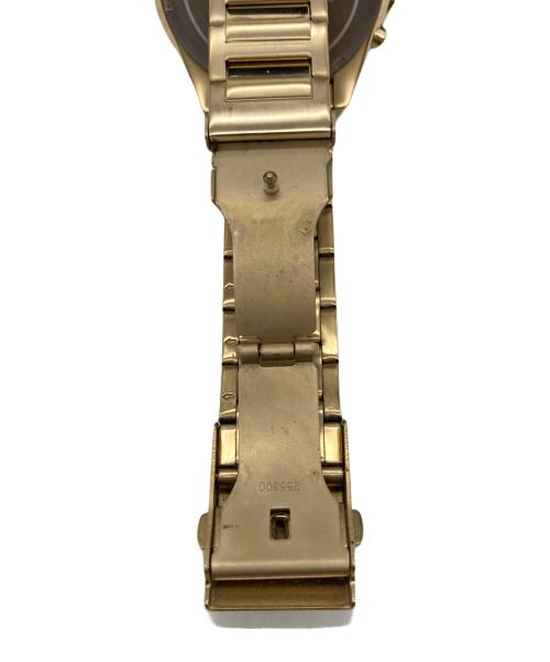 ARMANI EXCHANGE（アルマーニ エクスチェンジ）ARMANI EXCHANGE (アルマーニ エクスチェンジ) クロノグラフ ウォッチ ゴールドの古着・服飾アイテム