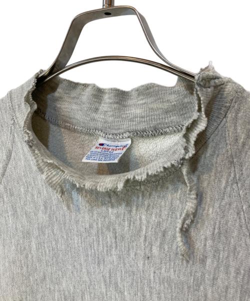 Champion REVERSE WEAVE（チャンピオン リバース ウィーブ）Champion REVERSE WEAVE (チャンピオン リバース ウィーブ) 90s リバースウィーブスウェット グレー サイズ:Lの古着・服飾アイテム