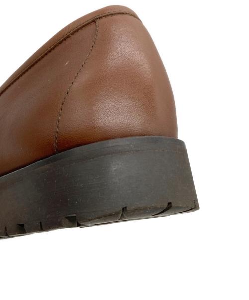 GUCCI（グッチ）GUCCI (グッチ) ビットローファー ブラウン サイズ:40の古着・服飾アイテム