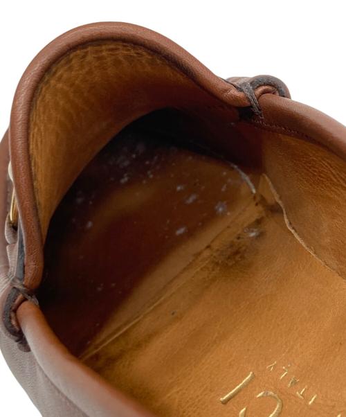 GUCCI（グッチ）GUCCI (グッチ) ビットローファー ブラウン サイズ:40の古着・服飾アイテム