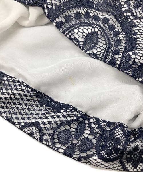 Vivienne Westwood RED LABEL（ヴィヴィアンウエストウッドレッドレーベル）Vivienne Westwood RED LABEL (ヴィヴィアンウエストウッドレッドレーベル) レースワンピース ネイビー サイズ:40の古着・服飾アイテム