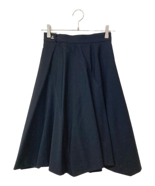 Vivienne Westwood RED LABEL（ヴィヴィアンウエストウッドレッドレーベル）Vivienne Westwood RED LABEL (ヴィヴィアンウエストウッドレッドレーベル) フレアスカート ブラック サイズ:2の古着・服飾アイテム