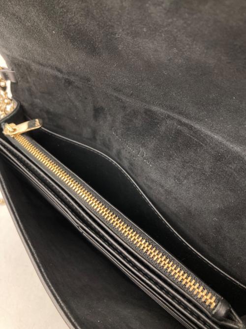 Christian Dior（クリスチャン ディオール）Christian Dior (クリスチャン ディオール) アニマルプリントチェーンショルダーバッグ ブラック サイズ:-の古着・服飾アイテム