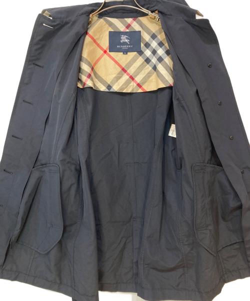 BURBERRY LONDON（バーバリーロンドン）BURBERRY LONDON (バーバリーロンドン) ステンカラーコート ネイビー サイズ:38の古着・服飾アイテム