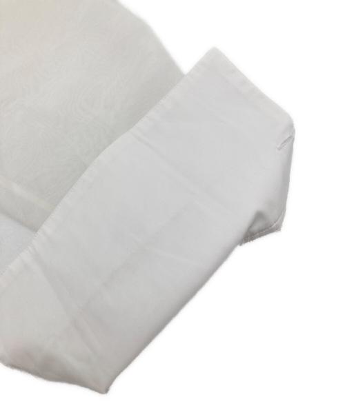 Gypsohila（ジプソフィア）Gypsohila (ジプソフィア) Ribbon Sheer Shirt ホワイト サイズ:Fの古着・服飾アイテム