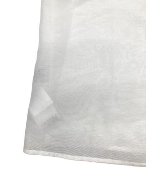 Gypsohila（ジプソフィア）Gypsohila (ジプソフィア) Ribbon Sheer Shirt ホワイト サイズ:Fの古着・服飾アイテム